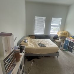 Full Bed And IKEA Frame 