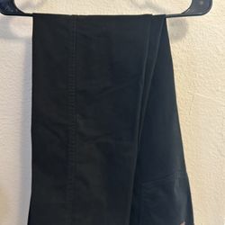 Wrangler Dress Pants Black Slim 35x32