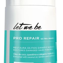 Let Me Be Hair Botox Pro Repair Ultra Mask Reduces Volume 1kg/35.27fl.oz. - Let me Be | Brazilian Keratin Treatment | Progressive Brush | Straightenin