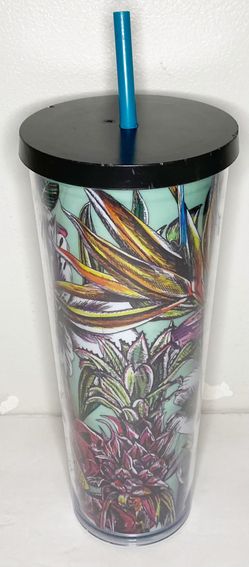 24oz Tropical Tumbler