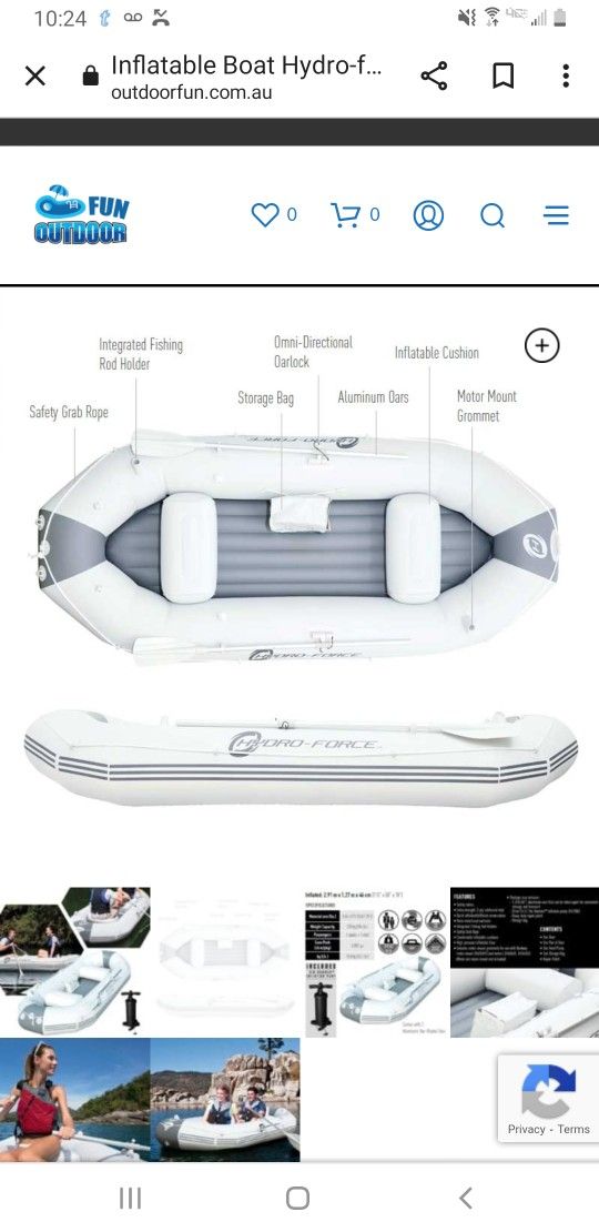 Bestway Hydro-force Inflatable Boat