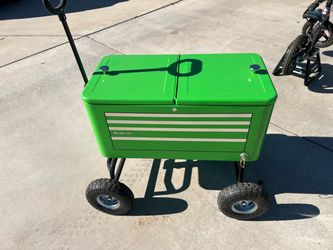Snap on cooler