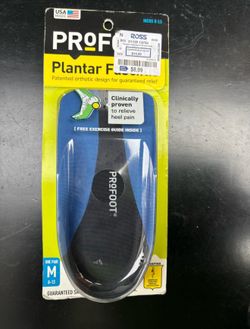 ProFoot Plantar Fasciitis Patented Orthotic Design Men's Size 8-13 1 Pair 2 Pack