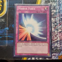 Yugioh Mirror Force Super Rare YS13