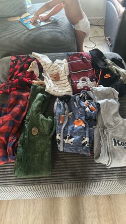 Baby boy sleepers 12-18 months