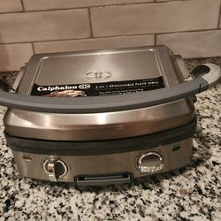 5 In 1 Grill Press Removable Plates