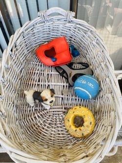 Xlarge WICKER PUPPY BED