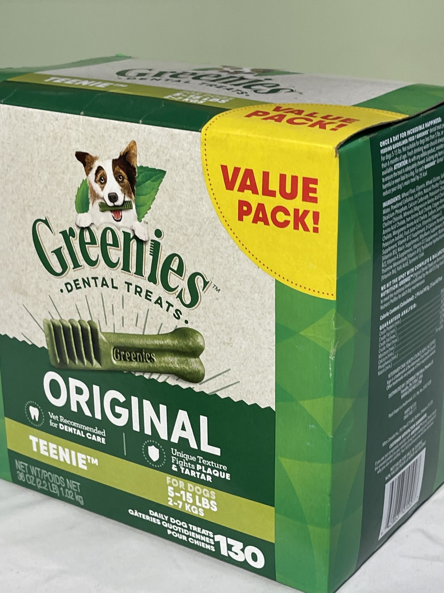 Greenies Dog Dental Treats. Value Pack 