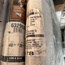 Sliding window 48”x36”