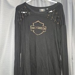 Harley Davidson Woman Shirt