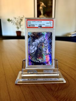 Pokemon 2000 Topps Chrome T.V. Spectra #95 Onix PSA 10