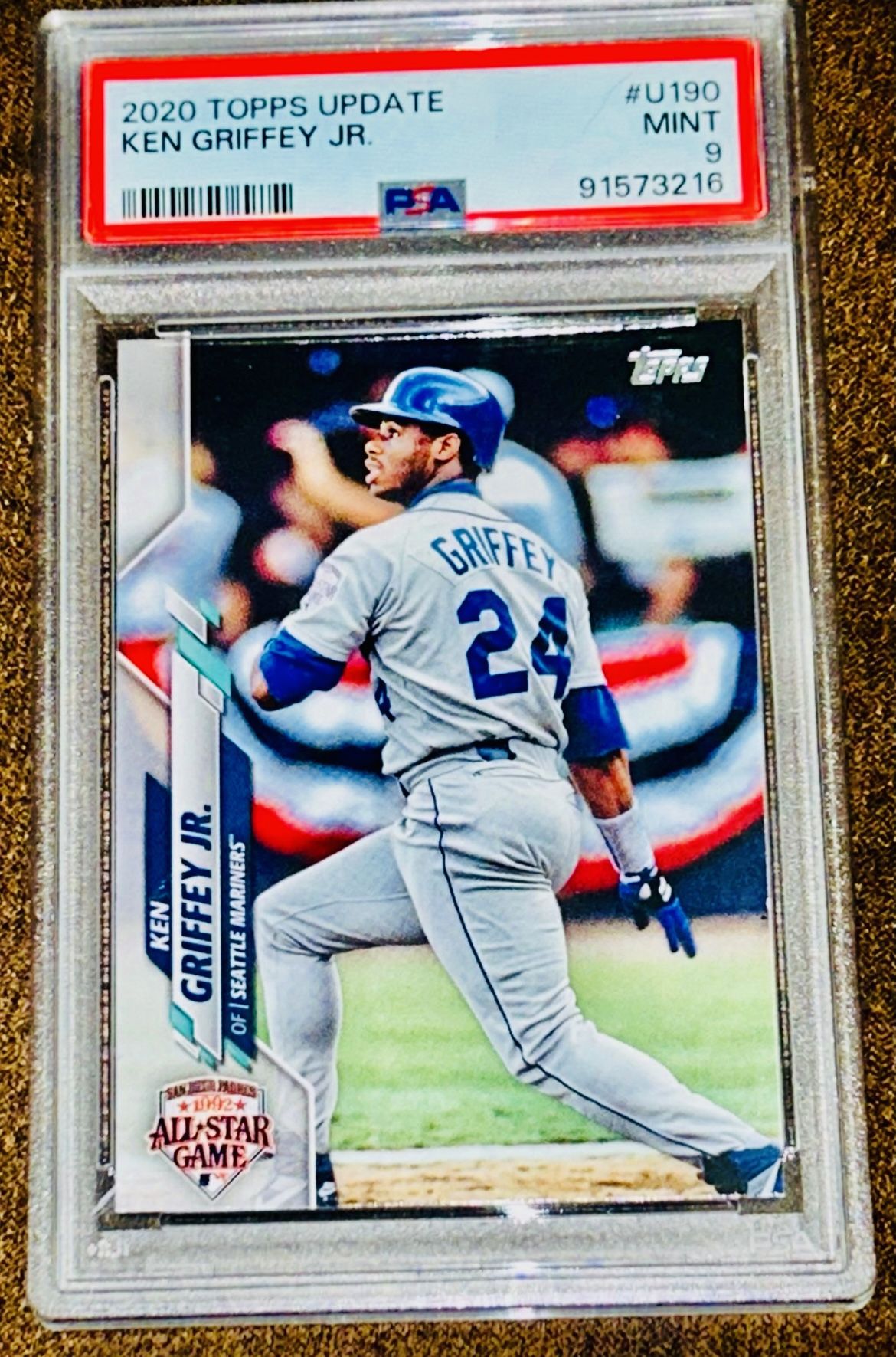 PSA 9 Ken Griffey JR 2020 Topps Update