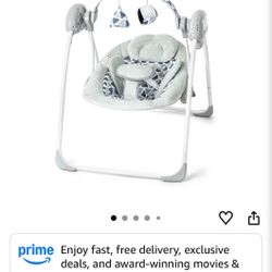Portable baby swing