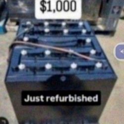 Battery, Forklift, Order Picker, Solar, Jacks 