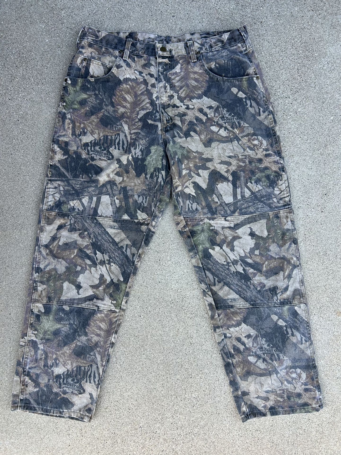Wrangler Mossy Oak Double Knee Camo Pants 