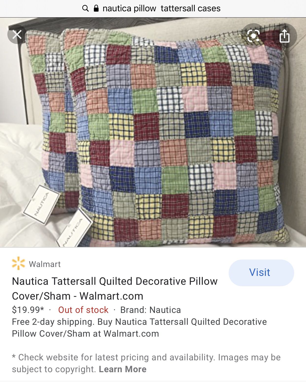 NÁUTICA pillow cases for Sale in Fresno, CA - OfferUp
