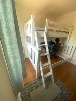 Pottery Barn Twin Over Full Bunk Bed