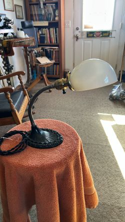 Antique Gooseneck Lamp