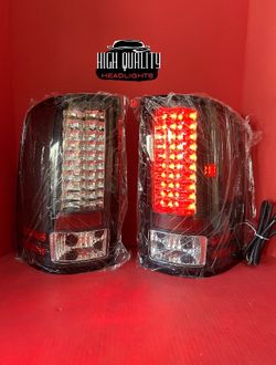 GMC Sierra 2007-2013 spider tail lights