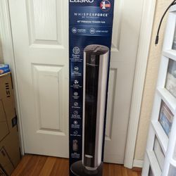 Lasko, Ventilador de Torre Oscilante Silencioso de 40, con Control Remoto Y 12 Velocidades 
