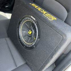 Kicker Subwoofer 