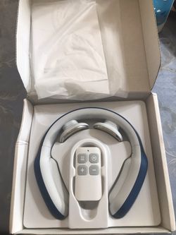 Smart electric neck and shoulder massager