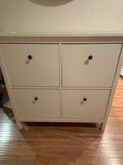 IKEA GULLABERG Shoe Cabinet with 4 Compartments