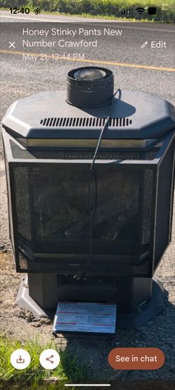 Gas Fireplace Epic by Country Stoves