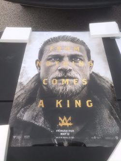 King Arthur movie poster