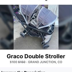 Graco Double Stroller