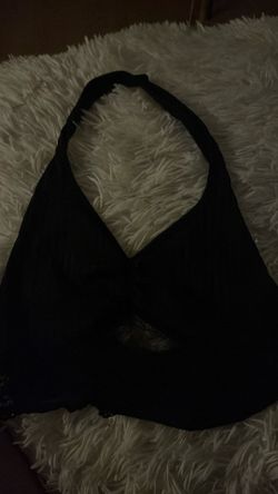 black shein top