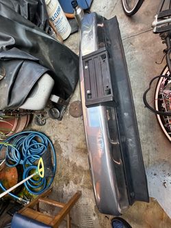 Truck chrome  bumper front and filler part