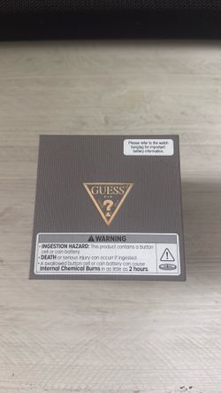 Guess watch new in box ($150) asking $90