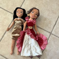 Disney Elena and Pocahontas 