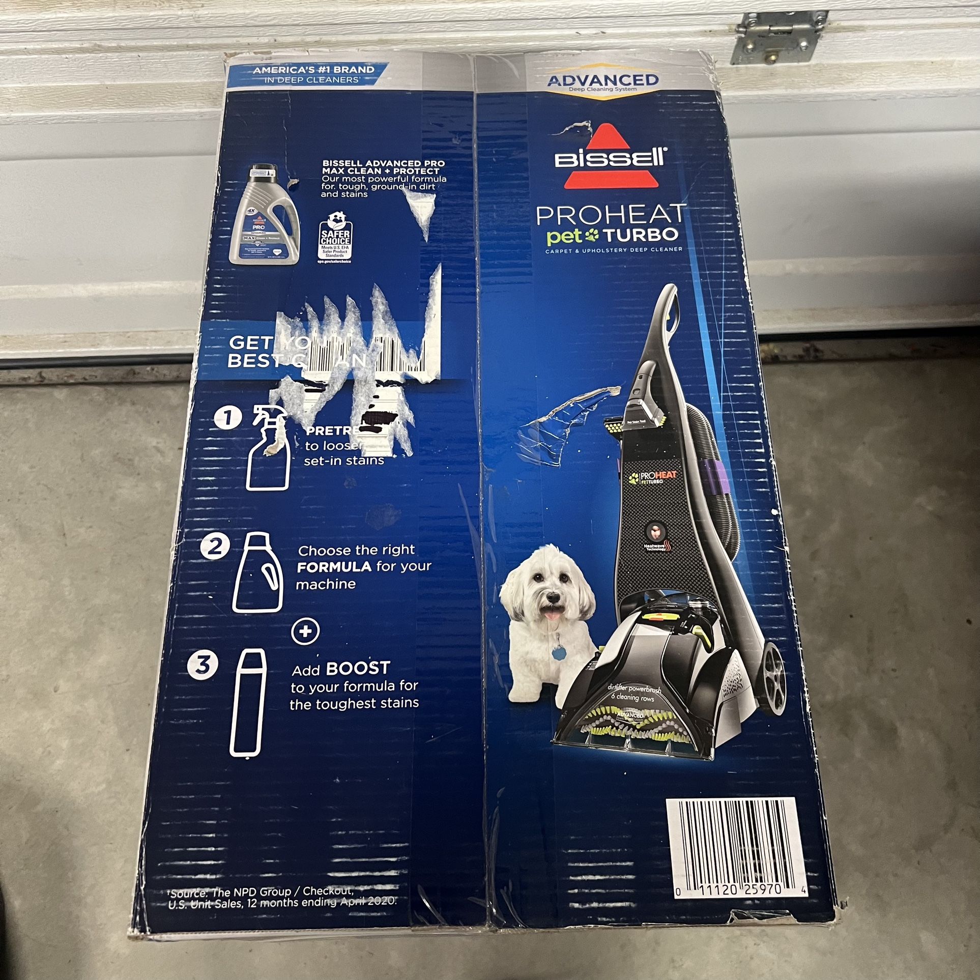 Bissell Proheat Pet Turbo Carpet Cleaner Model #1799V