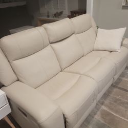Leather Adjustable Couch
