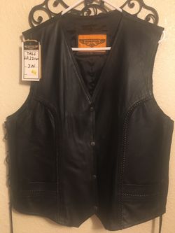 Leather Vest