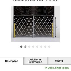 Folding Security Gate