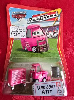 Disney Pixar Cars Pitty Tank Coat #74 World Of Cars