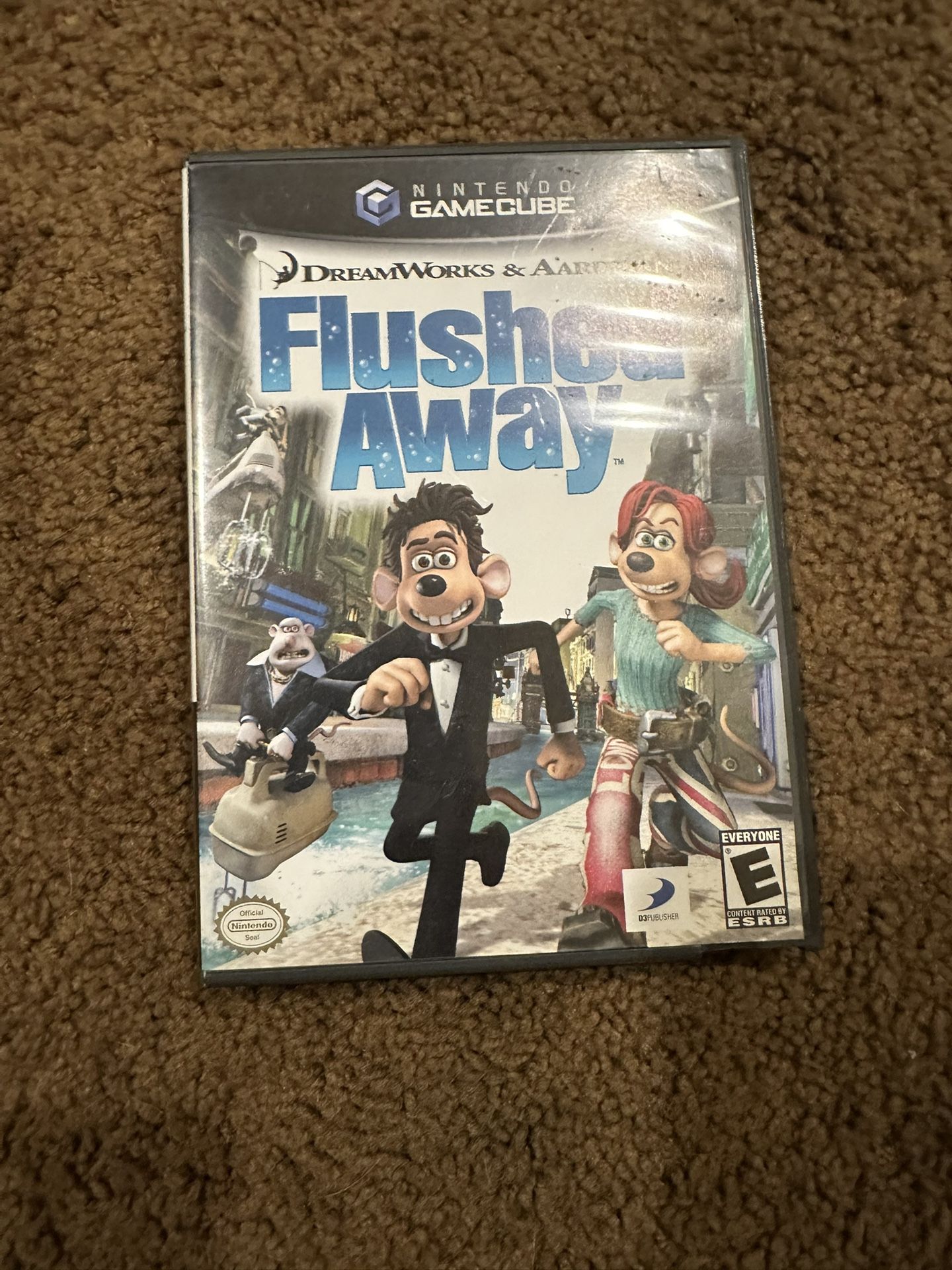 Game Cube Flushed Away Game