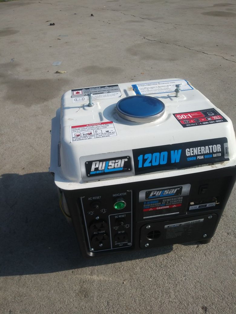 1200 w pulsar generator