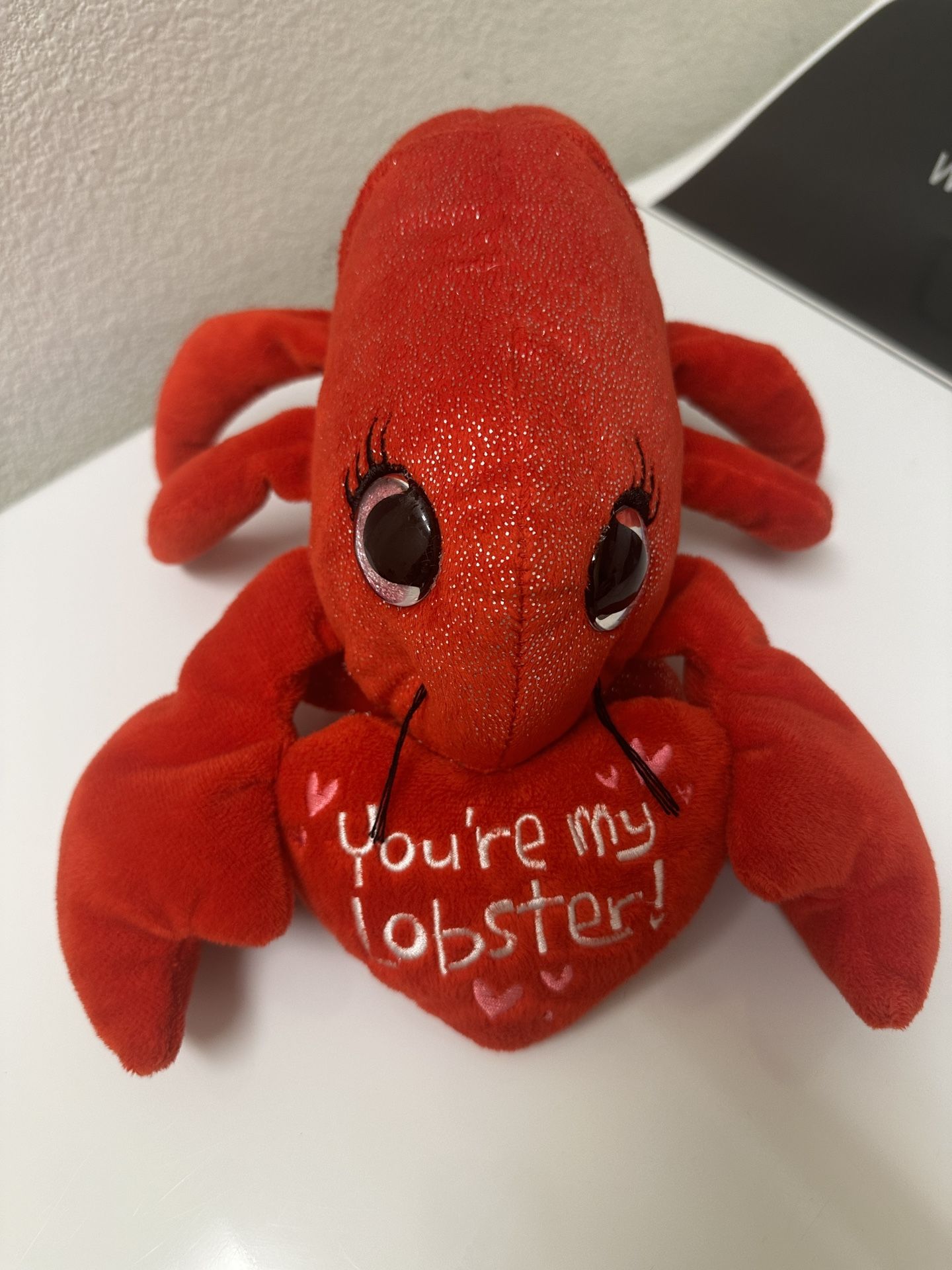 GANZ Plush Brand Lobster "you're My Lobster" RARE PLUSHIE