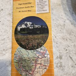 1995 edition Washington State map