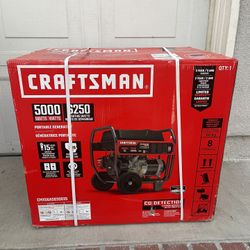 Heavy Duty 5000 Watts Craftsman Generator $440