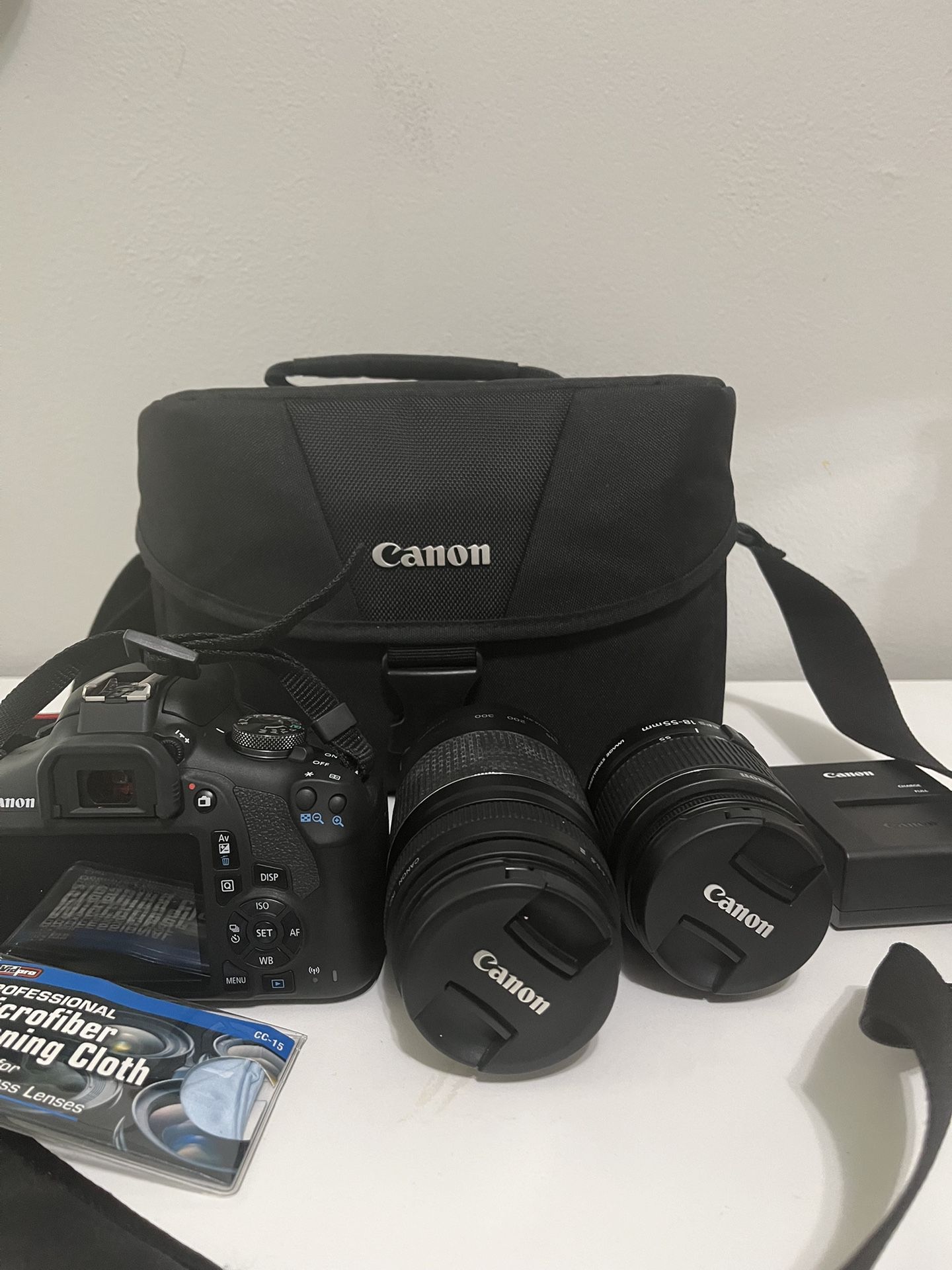 Canon EOS Rebel T7 DSLR Camera