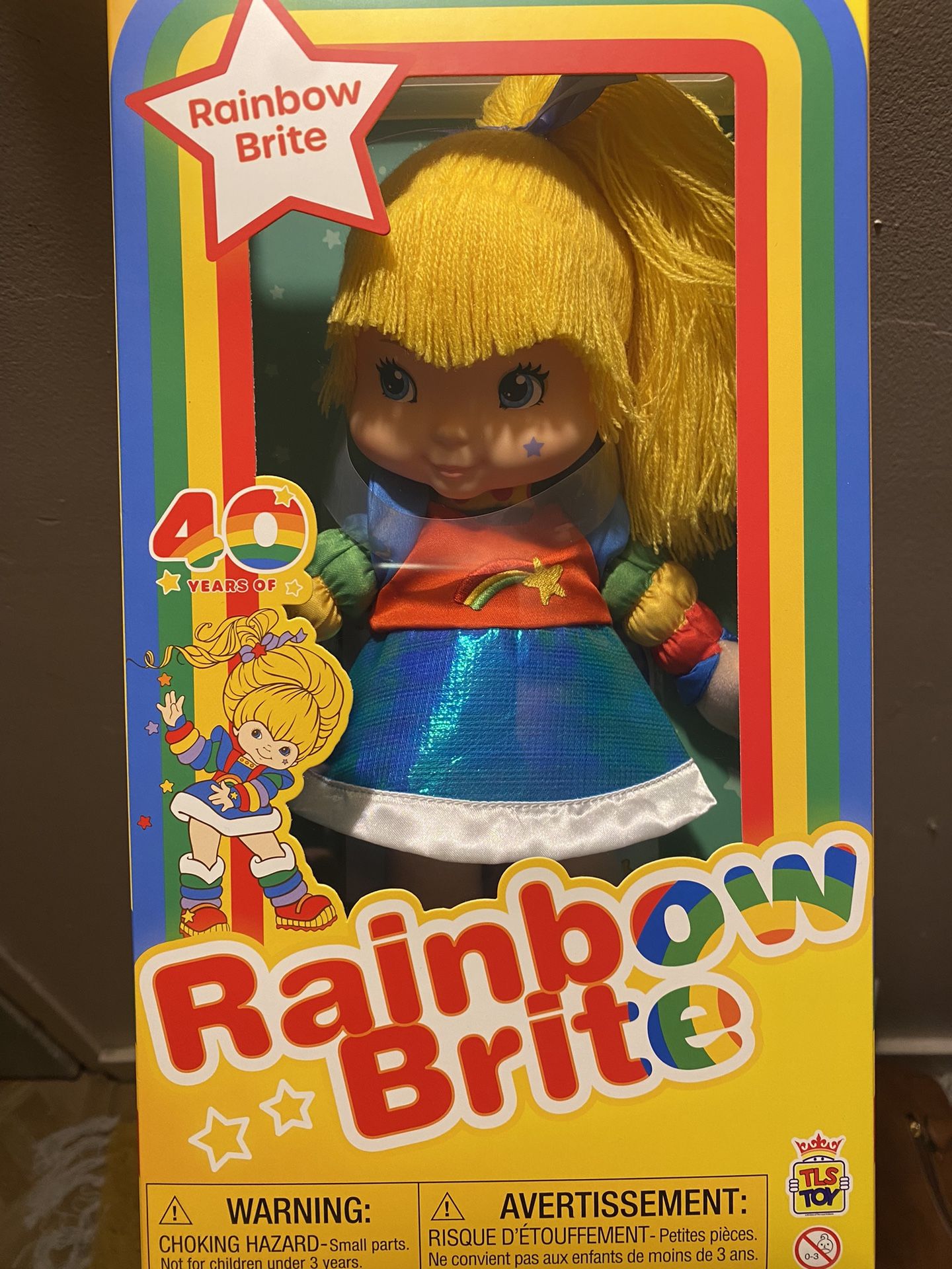 Rainbow Brite 40 Yr Anniversary Plush Doll
