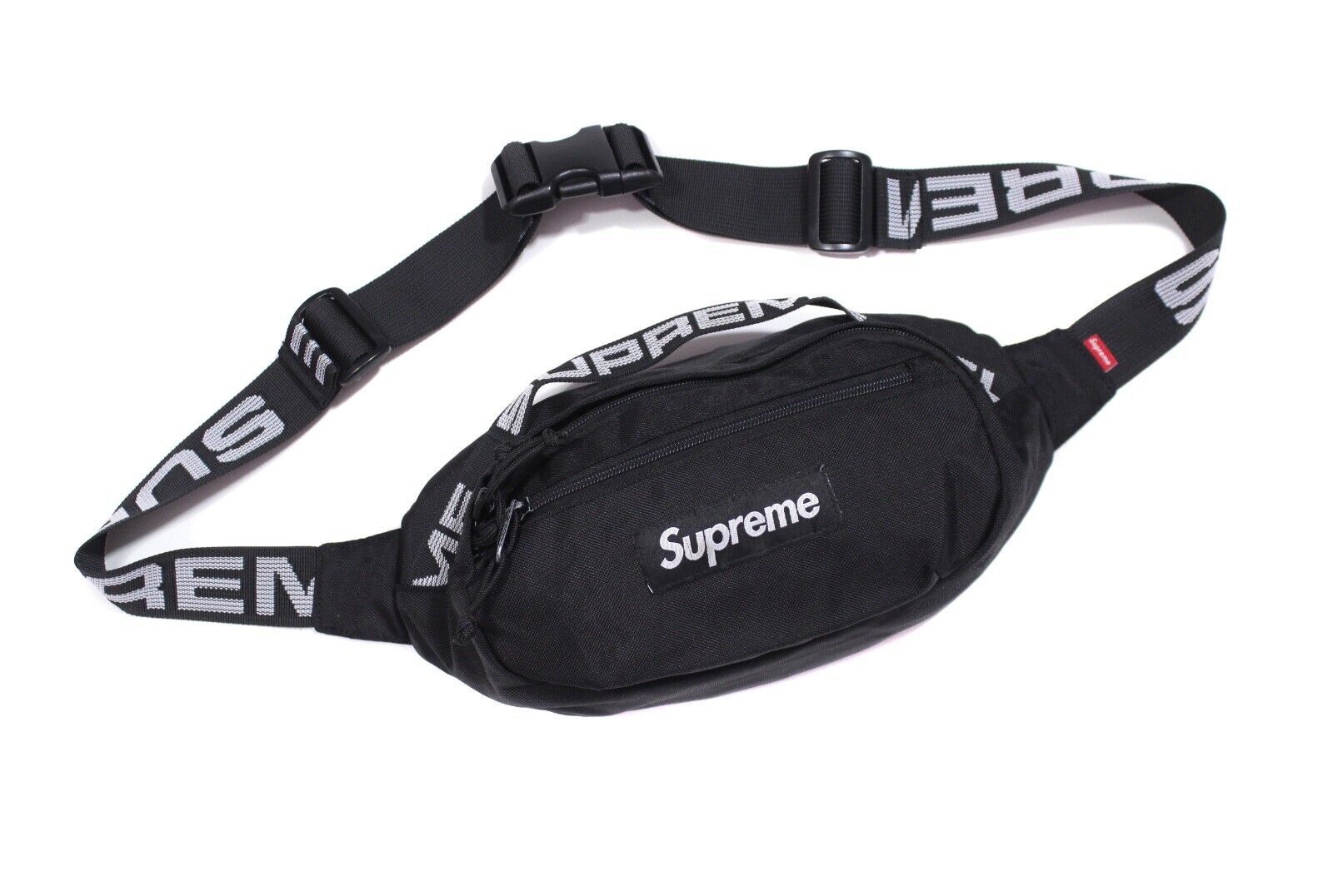 Supreme Waist Bag (SS18) - Black