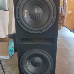 Orion 12 Subwoofer  With Custom Box And Port 
