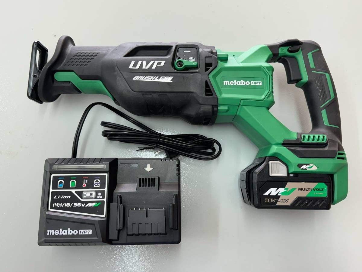 NEW! Metabo CR36DA HPT 36V Brushless Reciprocating Saw Kit