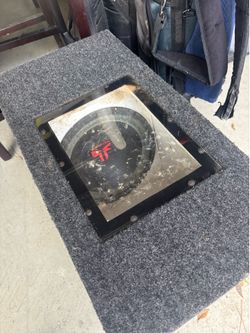 Car speaker box